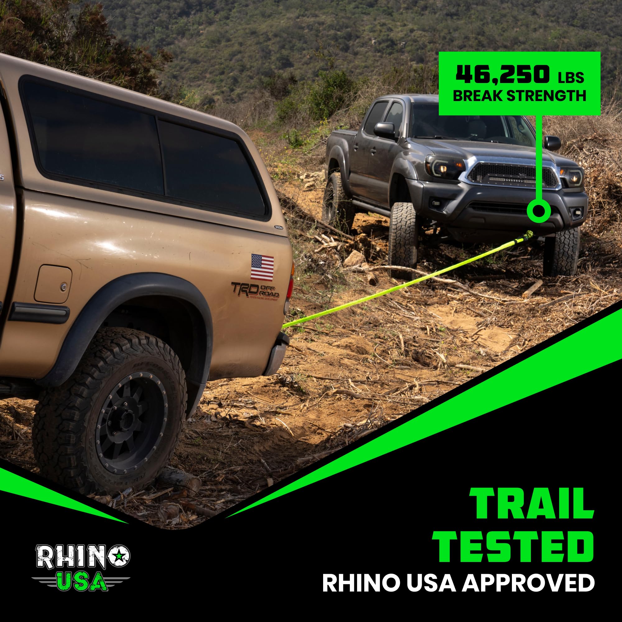 Rhino USA two-pack laid out for kit-ready, double coverage convenience