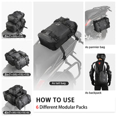 Rhinowalk attachment straps and buckles detail for secure mounting