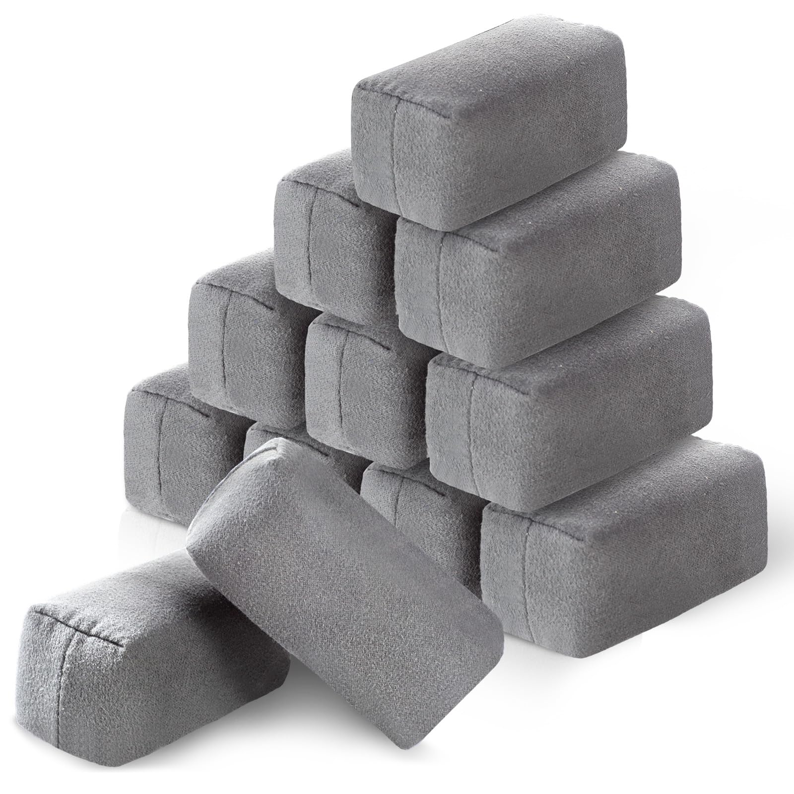 Riakrum front pack showing all twelve gray pads and clear labeling benefit: ready supply