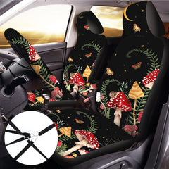 Riakrum seatbelt pad and armrest cover adding shoulder comfort