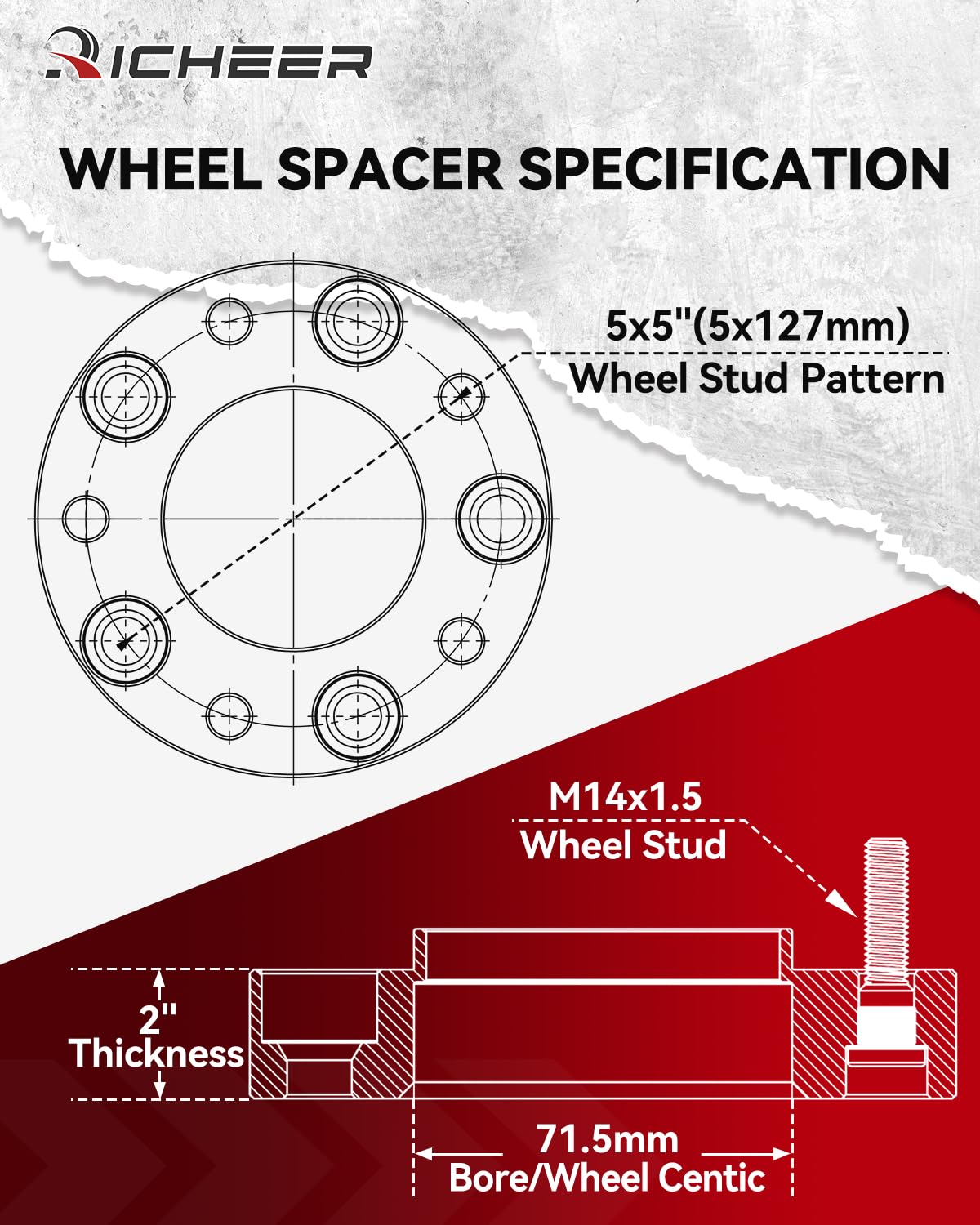 Richeer anodized surface finish demonstrating corrosion resistance and long life