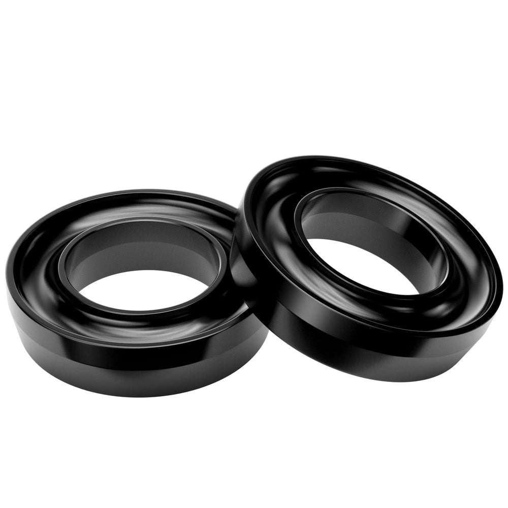 Richeer front leveling kit front view showing fit and finish benefits