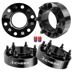 Richeer front view of spacer set showing packaging and fit confirmation benefit