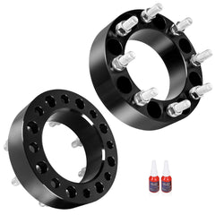 Richeer front profile of spacer showing bolt pattern and precise machining, enhances fit accuracy