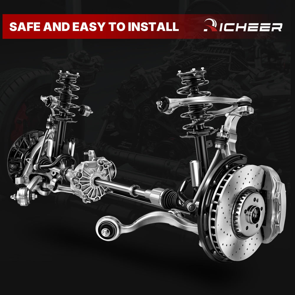 Richeer spring end seat and paint finish resisting wear and rust
