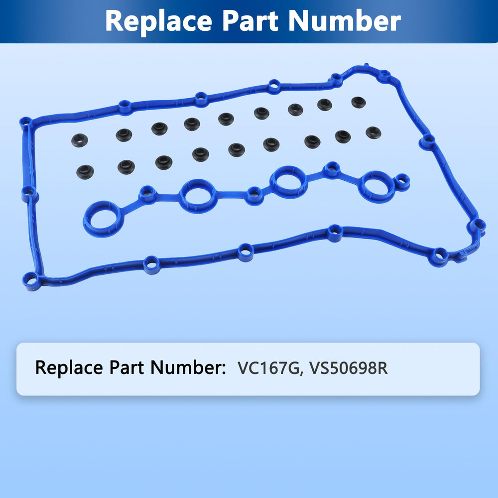 RICHWEI valve cover gasket installed on engine demonstrating leak prevention