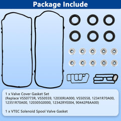 RICHWEI gasket set installed on engine demonstrating clean seal restoration