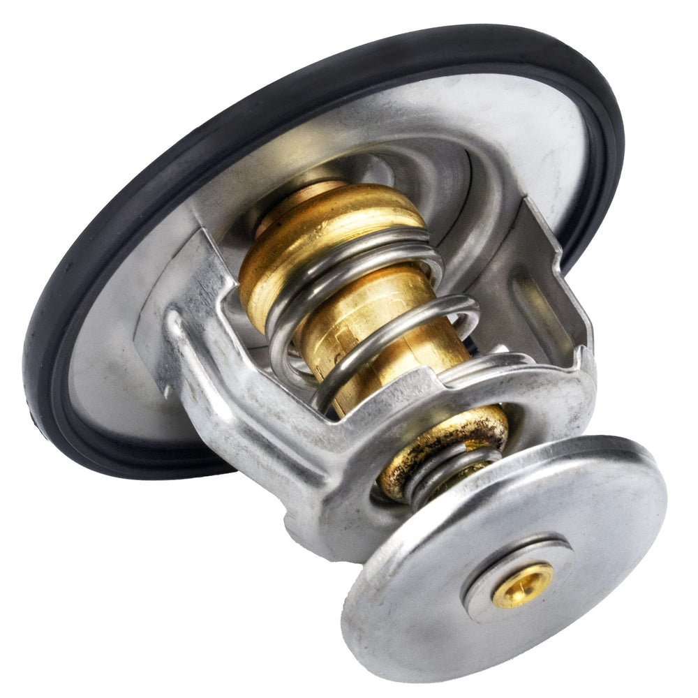 RICHWEI thermostat in package with label and gasket showing ready-to-install convenience