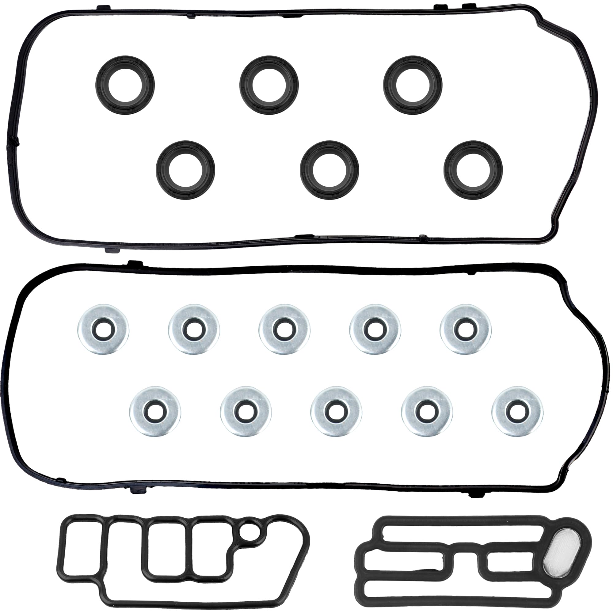 RICHWEI valve cover gasket front packaging showing full kit for easy identification and fit