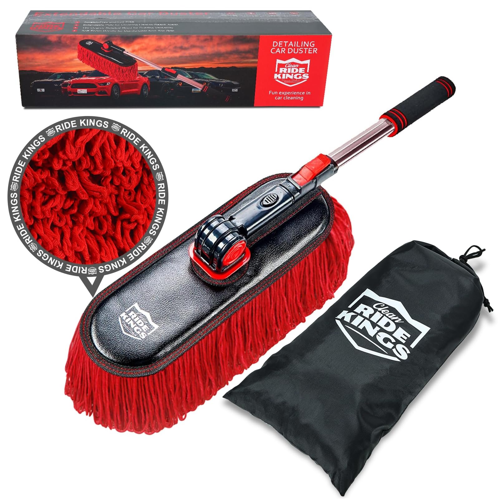 RIDE KINGS front packaging showing kit components and benefits