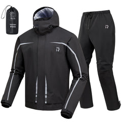 RIDEIRON front view of jacket and pants showing full coverage and mobility
