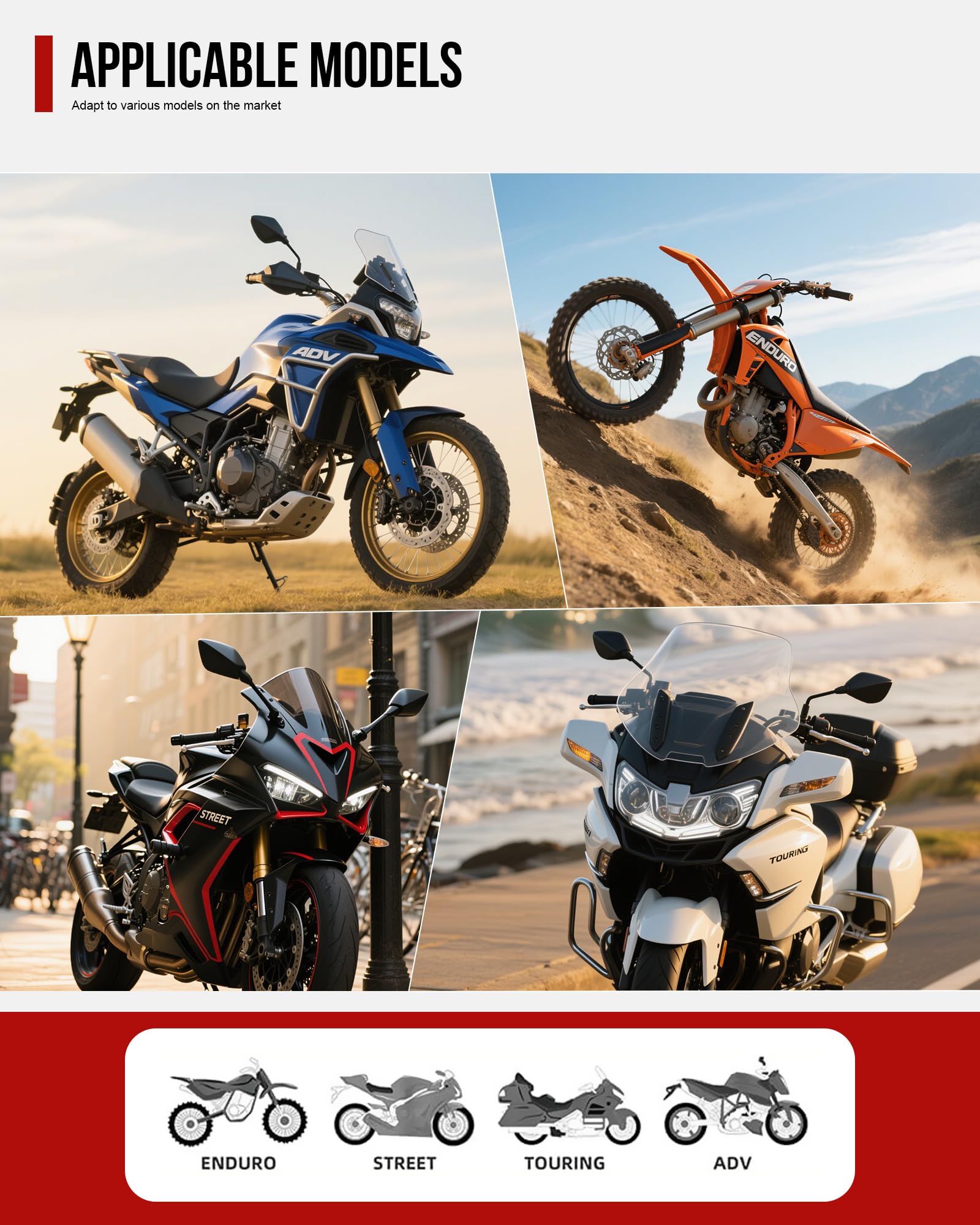 RIDEIRON tail bag quick-release straps and buckles for secure mounting