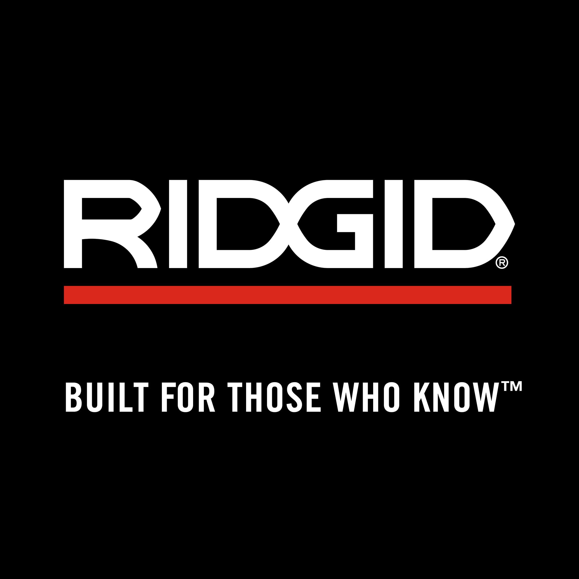 RIDGID tool beside ruler showing size and scale for workshop planning