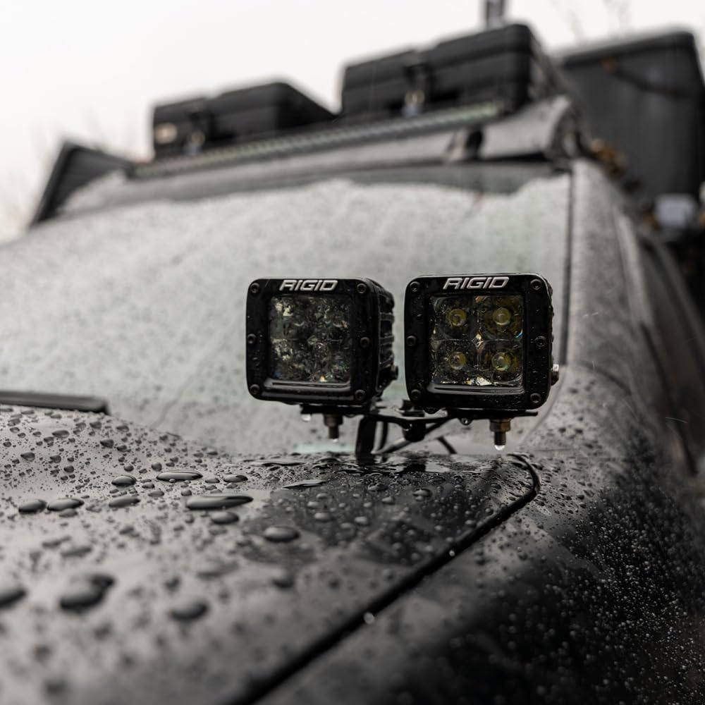 RIGID INDUSTRIES retail packaging box showing product readiness and protection benefit