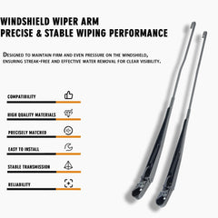 RigidWire close-up of arm pivot joint for quieter smoother motion