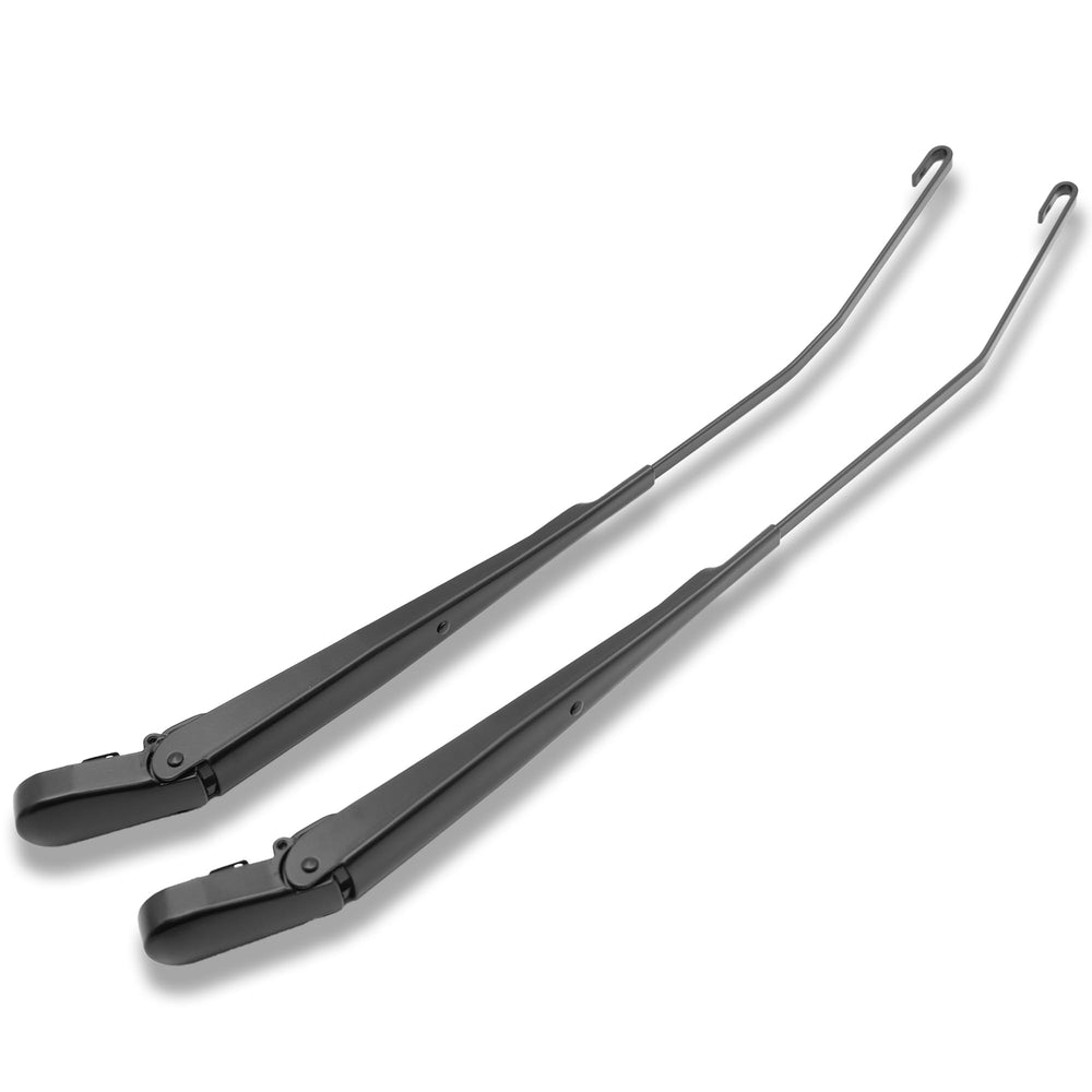 RigidWire wipers on truck in rain enhancing driver sightlines