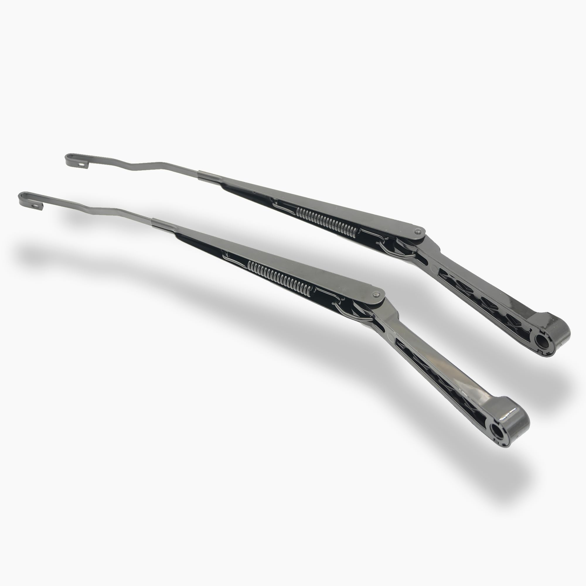 RigidWire new arms beside an old corroded arm showing restored alignment and performance