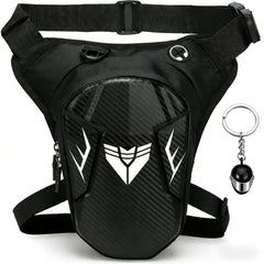 Riomhorry front view of leg bag showing compact design and quick-access pockets