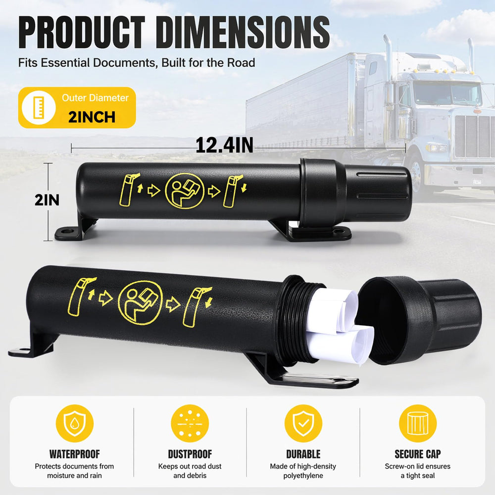 Ripeng screw cap closeup highlighting weatherproof seal for document safety