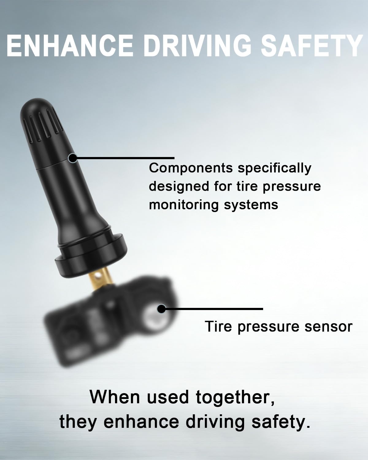 Riseuvo stem beside ruler showing 1.5-inch length for fit verification