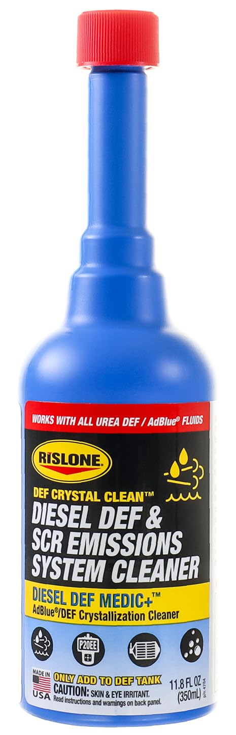 close-up of Rislone bottle texture and cap highlighting safe formulation