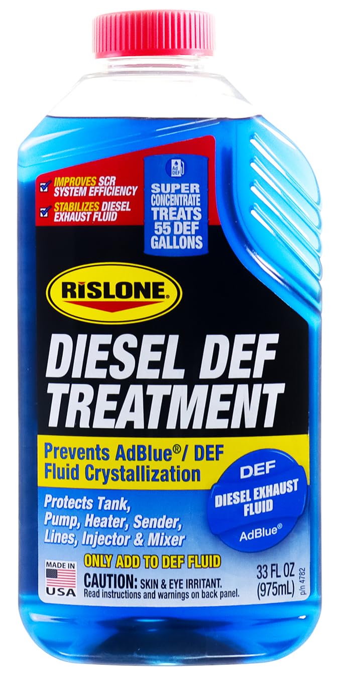 Rislone front packaging showing bottle and usage benefit