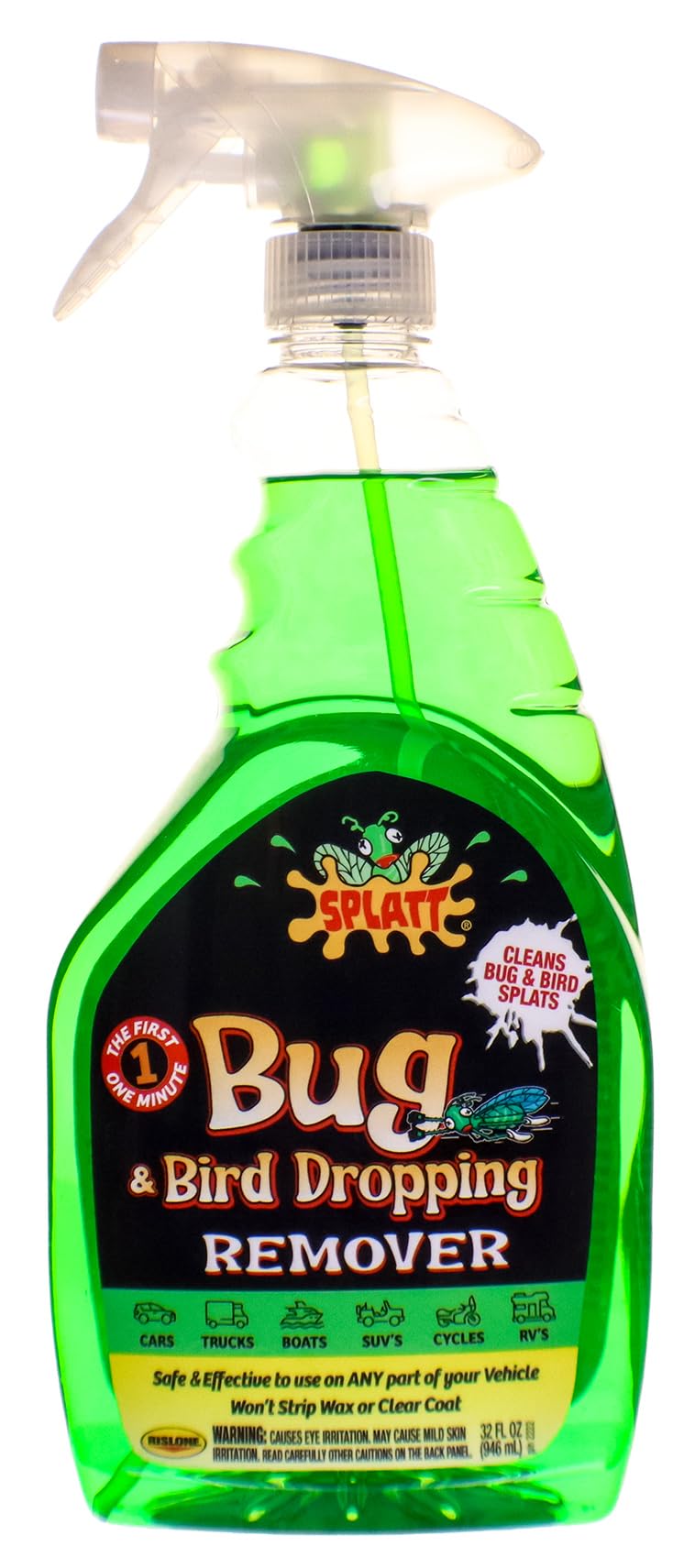 Rislone bottle front label showing product and size for quick identification and use benefit