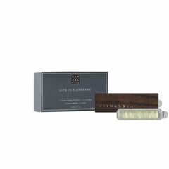 RITUALS two 3g refills beside holder showing refillable convenience and scale