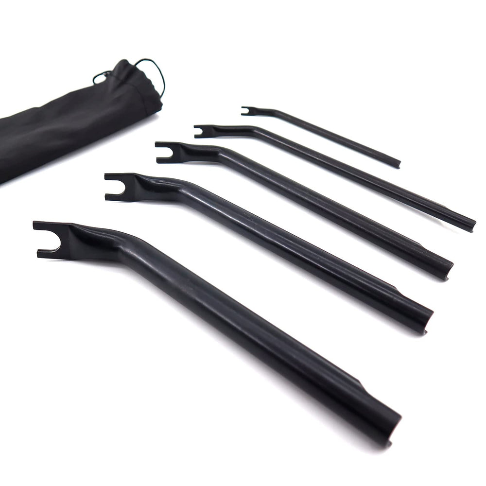 RJSPHH layout of five sizes displays each disconnect tool for correct selection