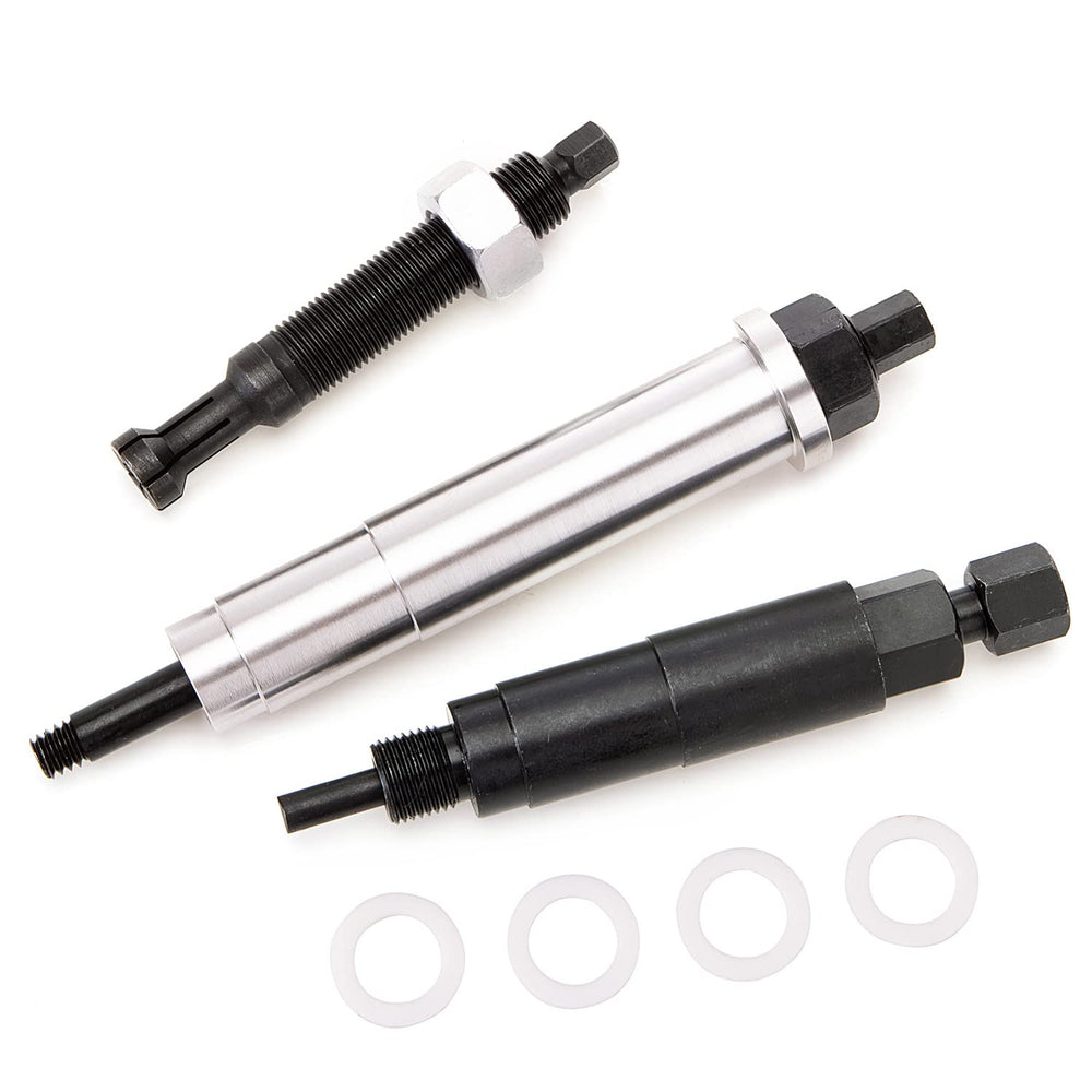 RJSPHH self-tapping extractor detail showing left-hand bite for easier removal