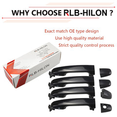 RLB-HILON close-up of ABS texture for durable, OEM-like finish