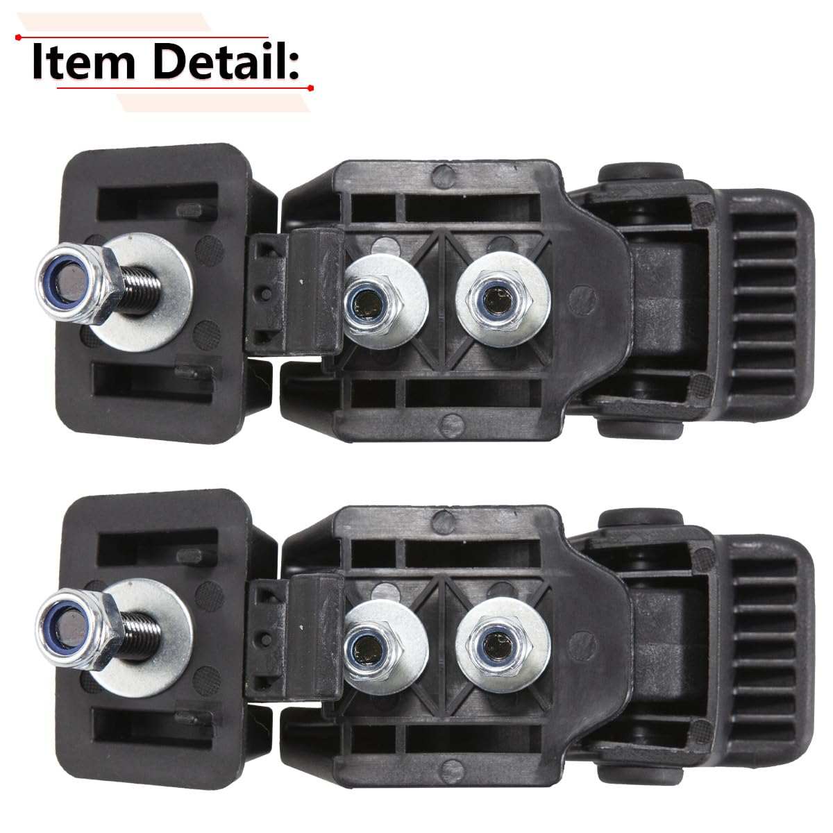 RLB-HILON latch installed on Jeep Wrangler JK demonstrating secure closure