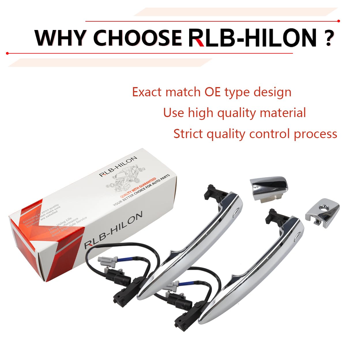 RLB-HILON packaged set with contents visible for easy DIY installation
