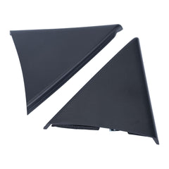 Rldym front view of triangle covers shows neat fit and OEM appearance benefit