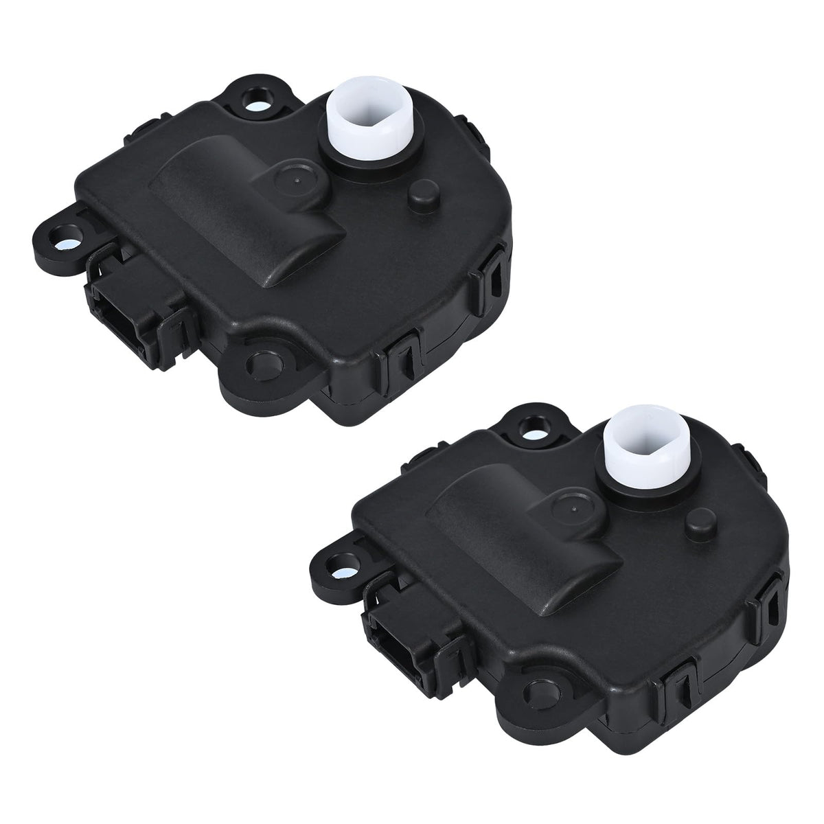 RLP blend door actuator front view showing mounting points for easy replacement