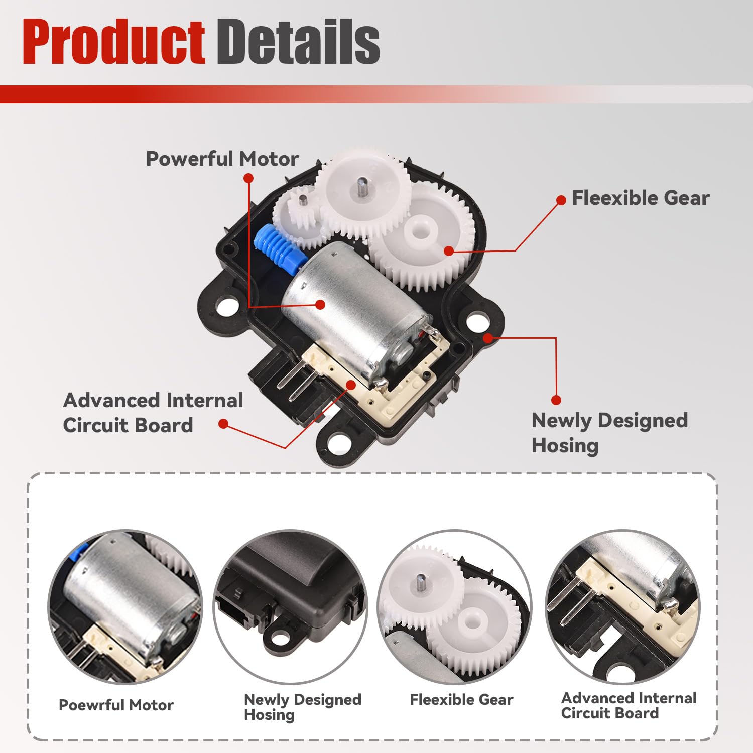 RLP actuator size comparison in hand to show compact, serviceable scale