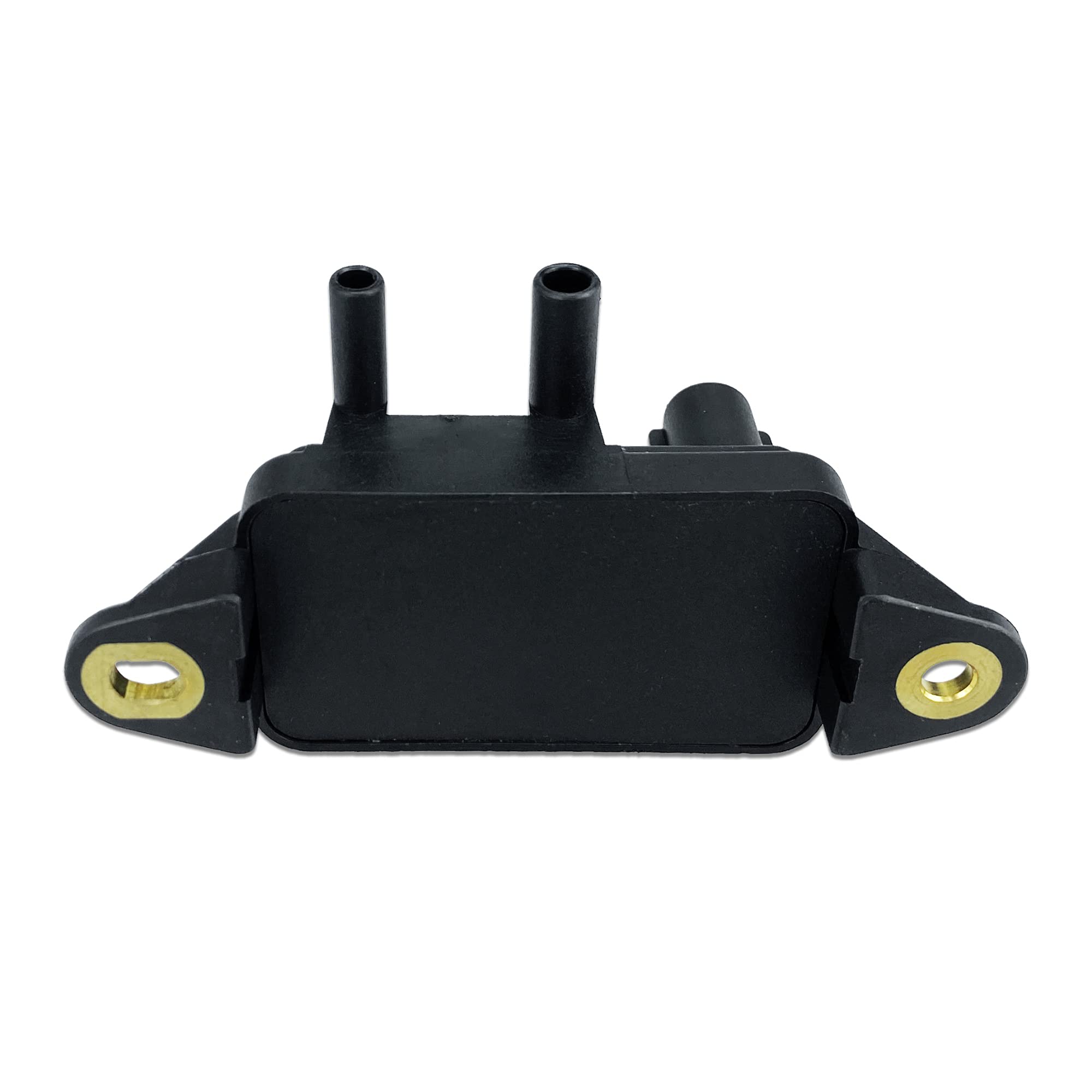 RLP DPFE sensor installed on exhaust manifold area showing real-world fit and secure connection benefit