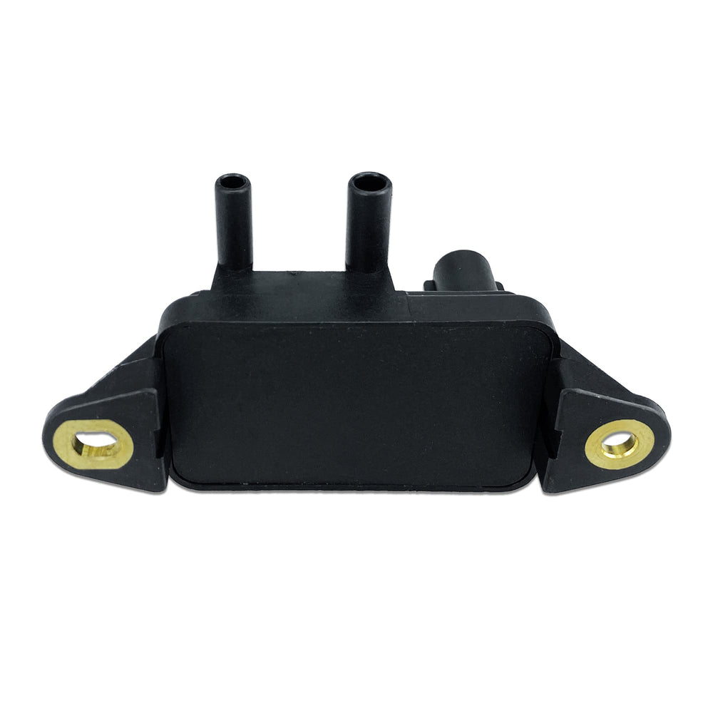 RLP DPFE sensor installed on exhaust manifold area showing real-world fit and secure connection benefit