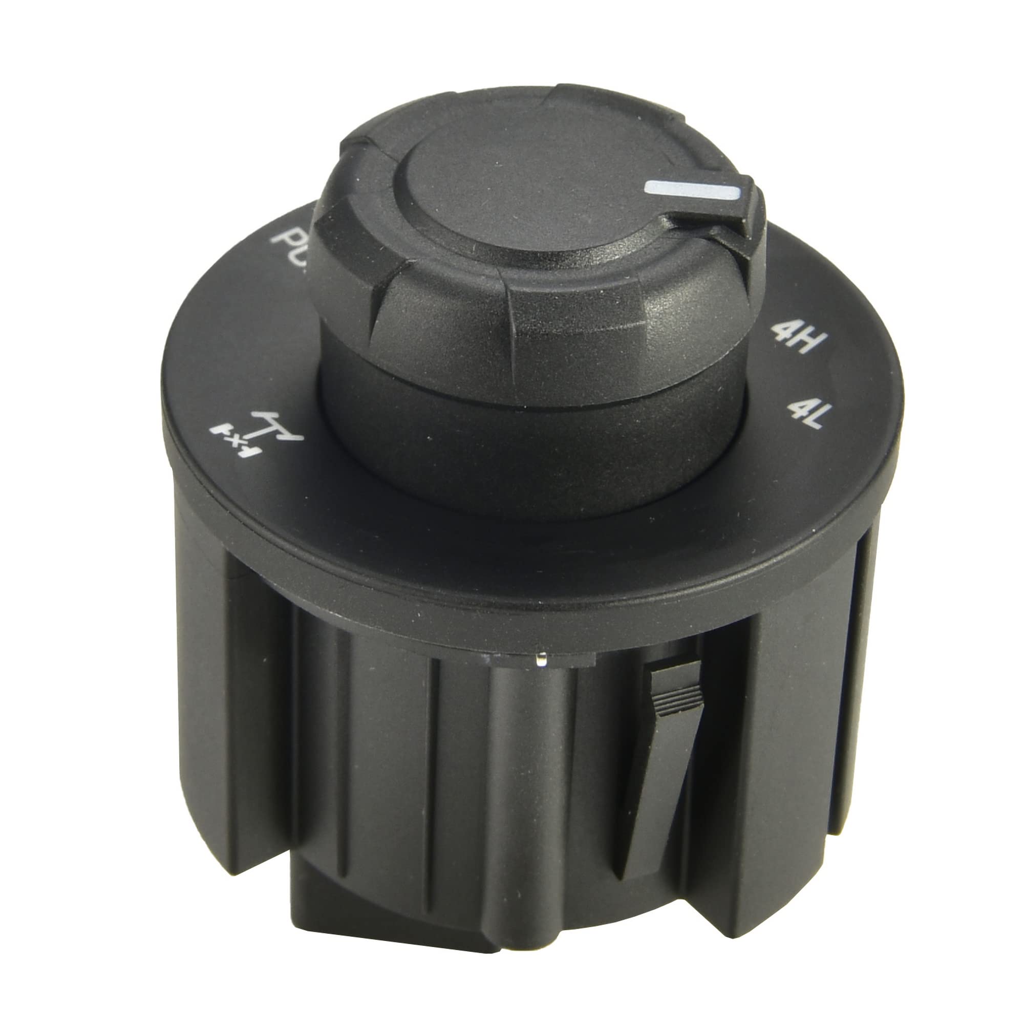 RLP close top detail of knob showing markings and tactile surface for easy use