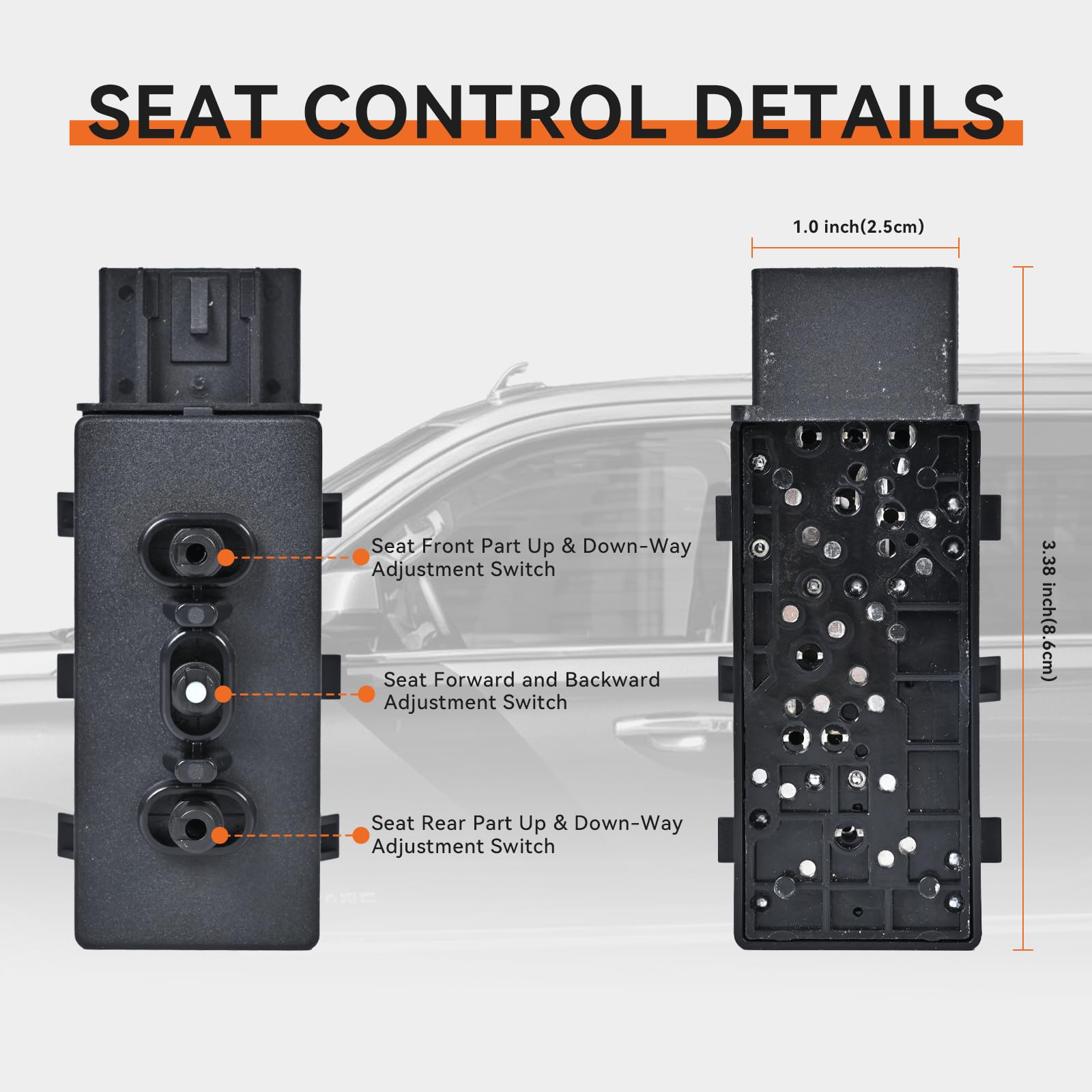 RLP installed in Chevy Silverado seat demonstrating restored adjustability and comfort