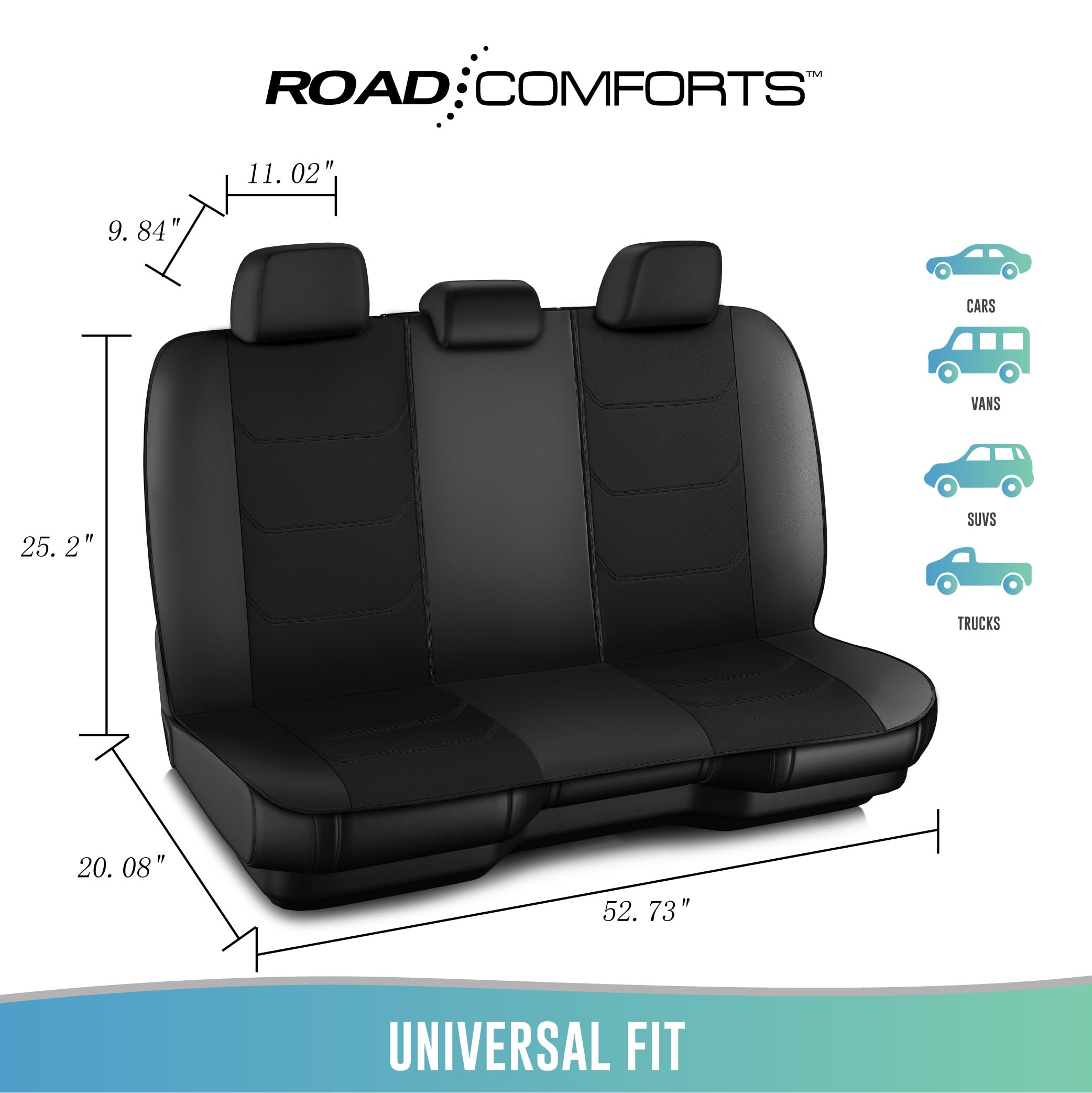 Road Comforts texture detail of mesh and 5mm sponge for added cushioning