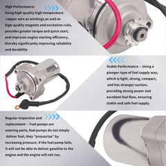 Road Passion starter mounting bolts and 3-bolt flange for correct alignment