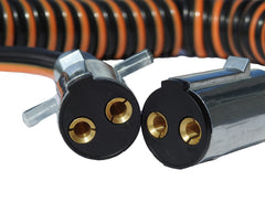 Road Superior buffalo plug close-up showing spring guards and secure electrical contact