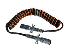 Road Superior coiled liftgate cable front view showing compact storage and quick deployment