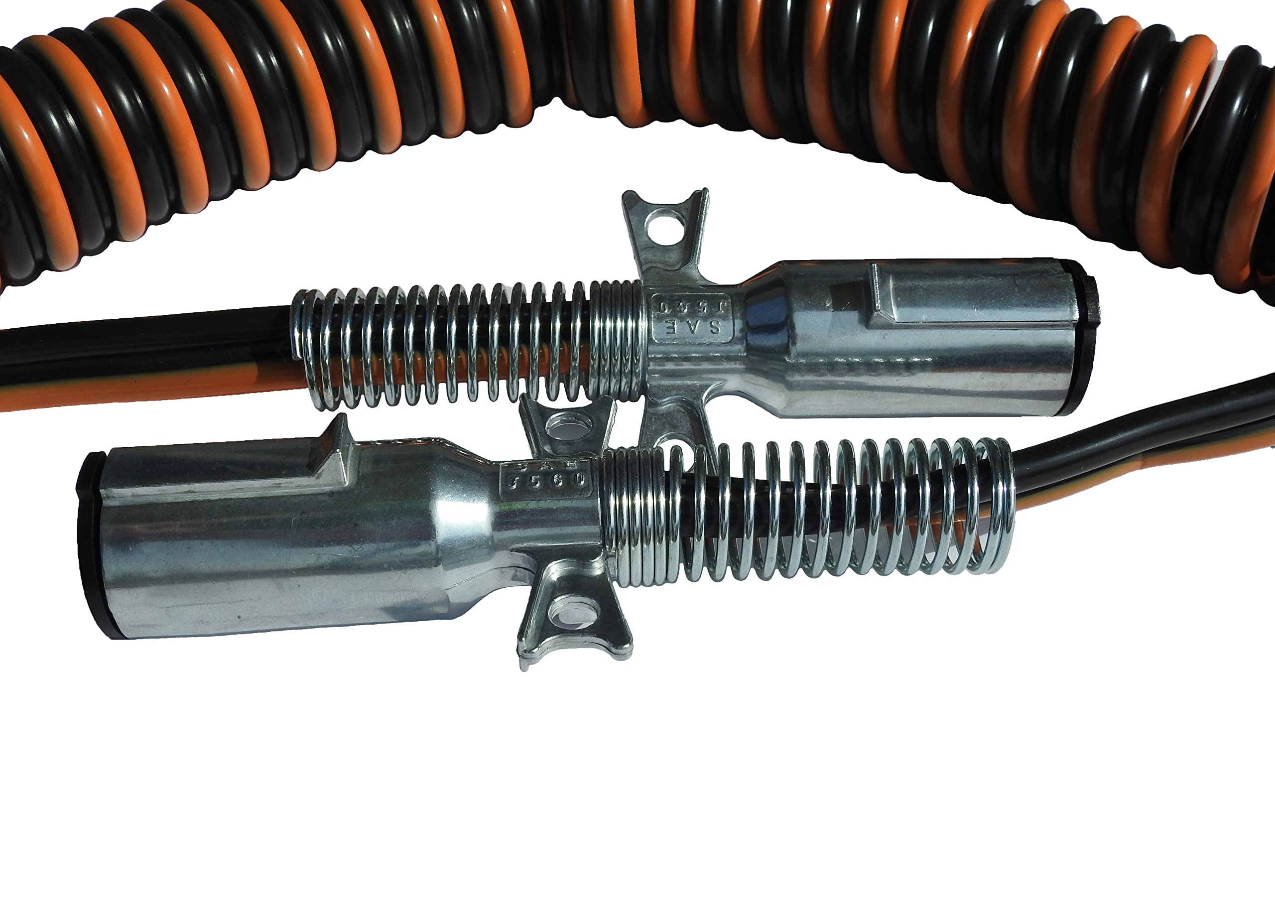 Road Superior cable connected to truck tailgate demonstrating reliable power and easy routing