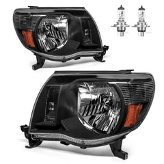 ROADEAL driver-side headlight assembly showing clean factory fit and improved visibility