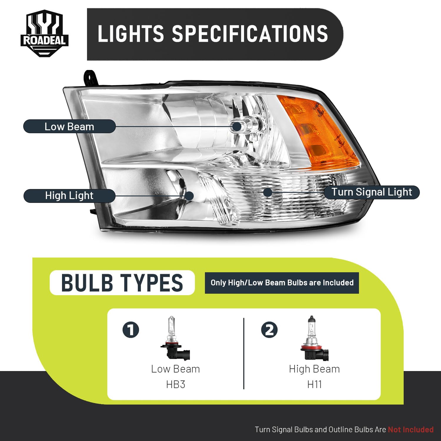 ROADEAL reflector detail demonstrating heat-resistant BMC for brighter output