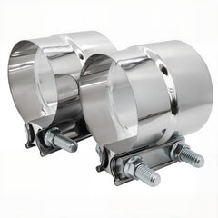 ROADFORMER front view of 2-pack clamps showing packaging and benefits