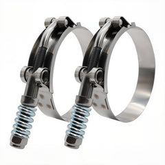 ROADFORMER front packaging showing 3" T-bolt clamps and 2-pack benefit
