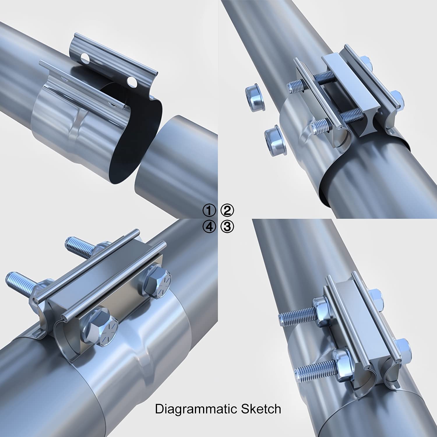 ROADFORMER stainless steel band with protective film showing corrosion resistance
